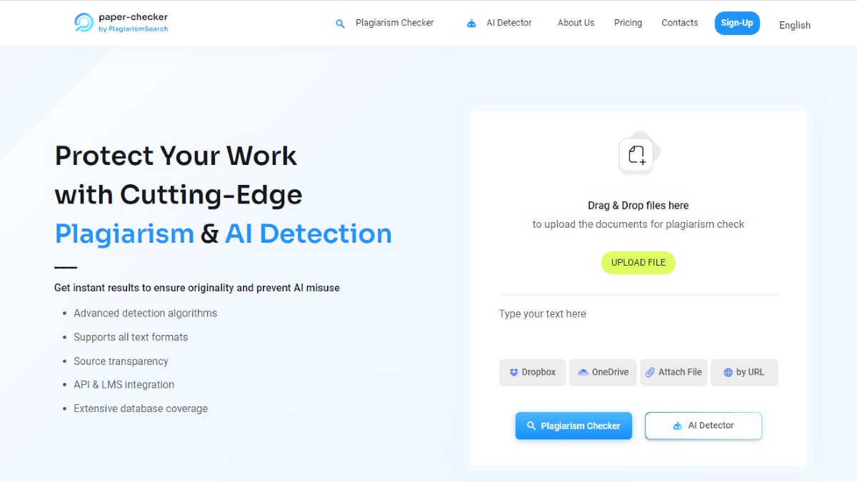 Ai checker for originality accurate ai content detection